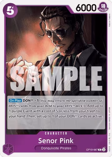 Senor Pink (OP10-067), Royal Blood — One Piece card price