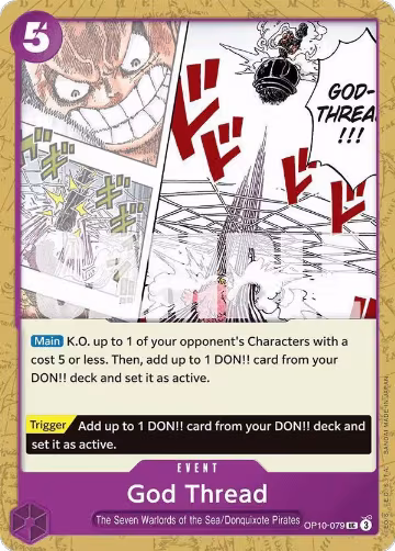God Thread (OP10-079), Royal Blood — One Piece card price