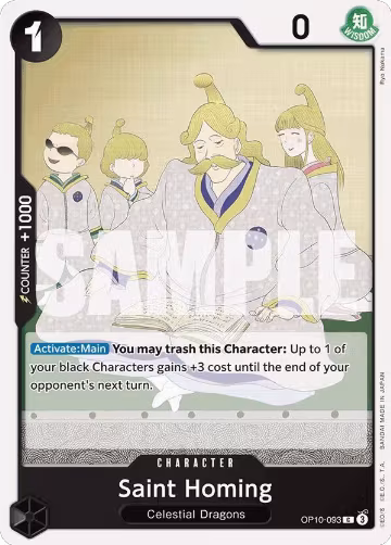 Saint Homing (OP10-093), Royal Blood — One Piece card price