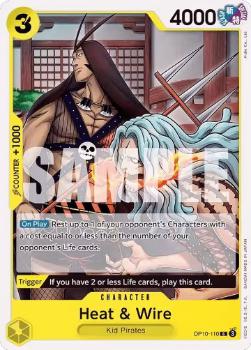 Heat & Wire (OP10-110), Royal Blood — One Piece card price