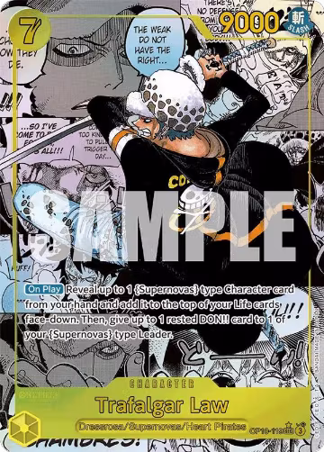 Trafalgar Law (119) (Manga) (OP10-119), Royal Blood — One Piece card price