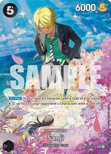 Sanji (SP) (ST14-003), Royal Blood — One Piece card price