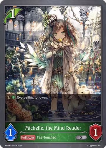 Michelle, the Mind Reader (BP08-008EN), Alterchaotica — Shadowverse card price