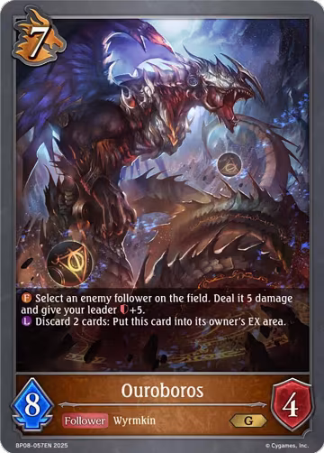 Ouroboros (BP08-057EN), Alterchaotica — Shadowverse card price
