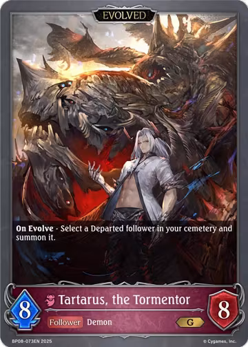 Tartarus, the Tormentor (Evolved) (BP08-073EN), Alterchaotica — Shadowverse card price