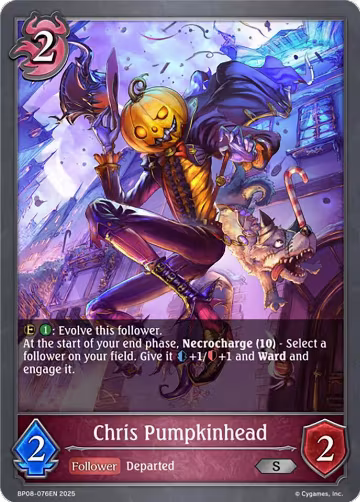 Chris Pumpkinhead (BP08-076EN), Alterchaotica — Shadowverse card price