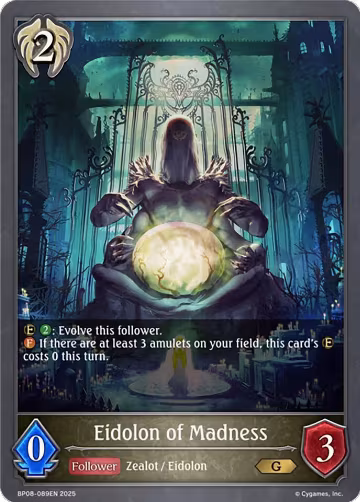 Eidolon of Madness (BP08-089EN), Alterchaotica — Shadowverse card price