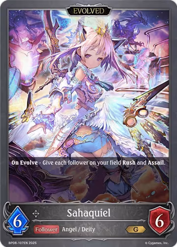 Sahaquiel (Evolved) (BP08-107EN), Alterchaotica — Shadowverse card price