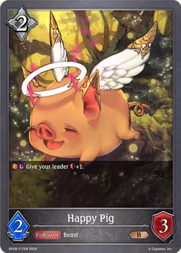 Happy Pig (BP08-117EN), Alterchaotica — Shadowverse card price