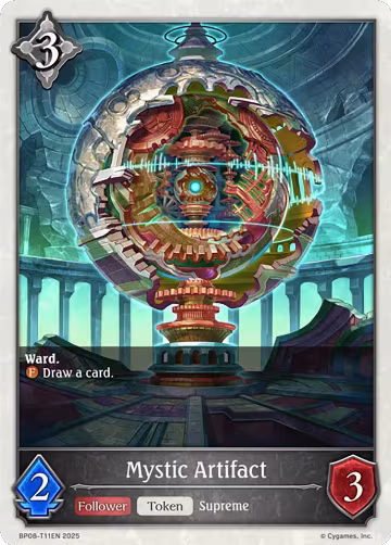 Mystic Artifact (BP08-T11EN), Alterchaotica — Shadowverse card price