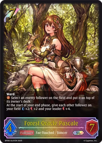 Forest Oracle Pascale (SL) (BP08-SL01EN), Alterchaotica — Shadowverse card price