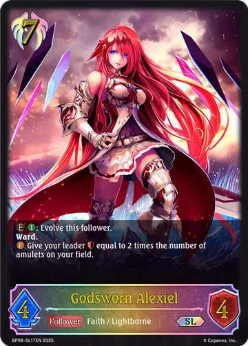 Godsworn Alexiel (SL) (BP08-SL17EN), Alterchaotica — Shadowverse card price