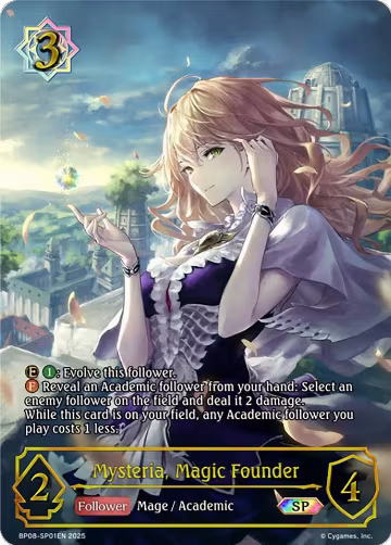 Mysteria, Magic Founder (BP08-SP01EN), Alterchaotica — Shadowverse card price
