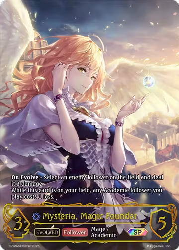 Mysteria, Magic Founder (Evolved) (BP08-SP02EN), Alterchaotica — Shadowverse card price