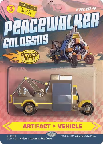 Peacewalker Colossus (1966), Secret Lair Drop Series — Magic card price