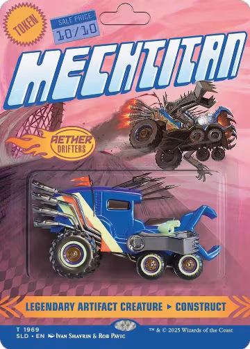Mechtitan Token (1969), Secret Lair Drop Series — Magic card price