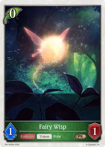 Fairy Wisp (PR-190EN), Shadowverse: Evolve Promo Cards — Shadowverse card price