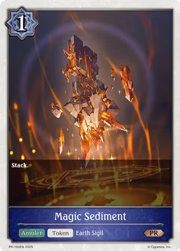 Magic Sediment (PR-194EN), Shadowverse: Evolve Promo Cards — Shadowverse card price