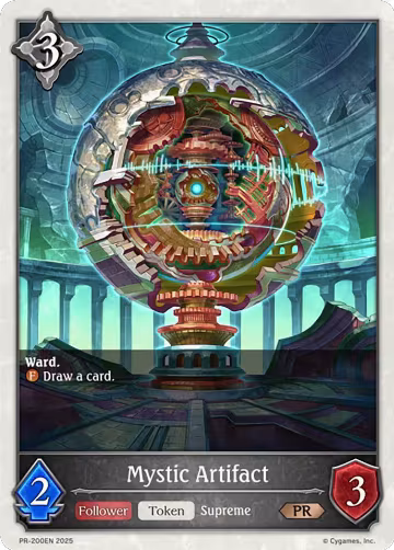 Mystic Artifact (PR-200EN), Shadowverse: Evolve Promo Cards — Shadowverse card price