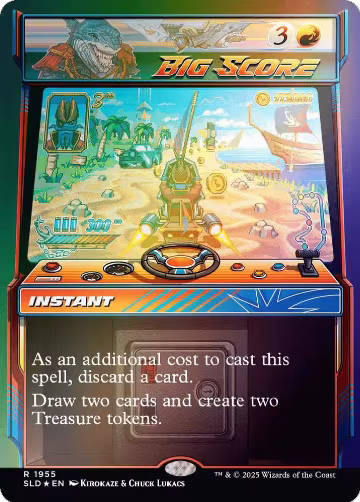 Big Score (1955) (Rainbow Foil) (1955), Secret Lair Drop Series — Magic card price