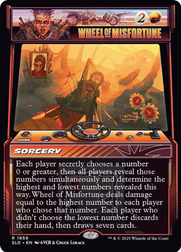 Wheel of Misfortune (1959) (1959), Secret Lair Drop Series — Magic card price