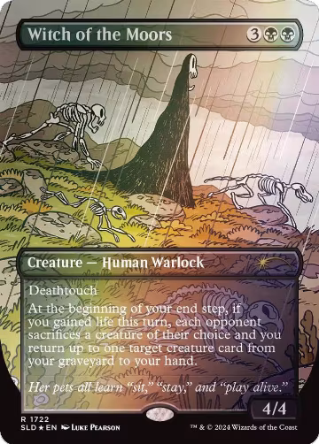 Witch of the Moors (Rainbow Foil) (1722), Secret Lair Drop Series — Magic card price