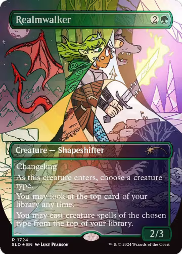 Realmwalker (Rainbow Foil) (1724), Secret Lair Drop Series — Magic card price