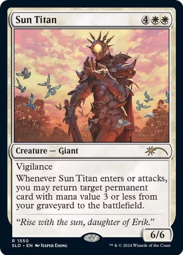 Sun Titan (1550), Secret Lair Drop Series — Magic card price