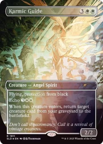 Karmic Guide (1911) (Rainbow Foil) (1911), Secret Lair Drop Series — Magic card price