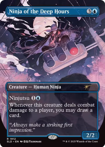 Ninja of the Deep Hours (1912), Secret Lair Drop Series — Magic card price