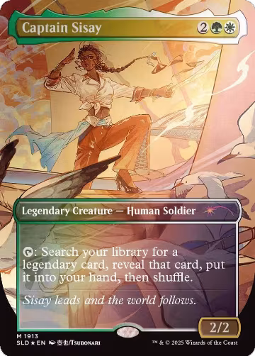 Captain Sisay (1913) (Rainbow Foil) (1913), Secret Lair Drop Series — Magic card price