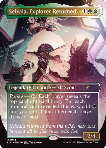 Selvala, Explorer Returned (Rainbow Foil) (1914), Secret Lair Drop Series — Magic card price