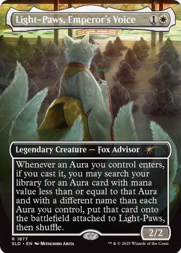 Light-Paws, Emperor's Voice (1877), Secret Lair Drop Series — Magic card price