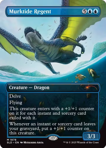 Murktide Regent (1878), Secret Lair Drop Series — Magic card price