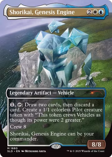 Shorikai, Genesis Engine (1880), Secret Lair Drop Series — Magic card price