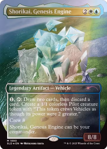Shorikai, Genesis Engine (Rainbow Foil) (1880), Secret Lair Drop Series — Magic card price