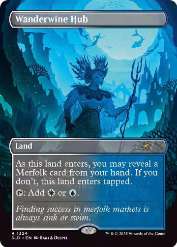 Wanderwine Hub (1324), Secret Lair Drop Series — Magic card price