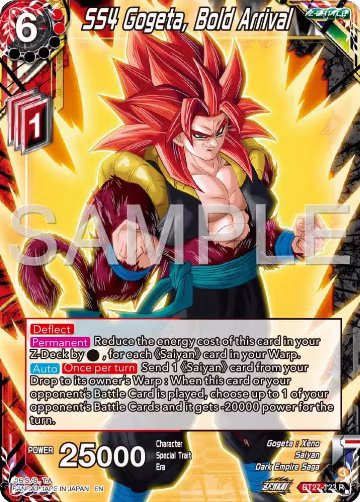 SS4 Gogeta, Bold Arrival (BT27-123), History of Z — DB Super card price