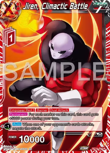 Jiren, Climactic Battle (BT27-005), History of Z — DB Super card price