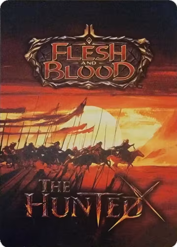 The Hunted Art Card (Cold Foil), The Hunted — Flesh & Blood card price