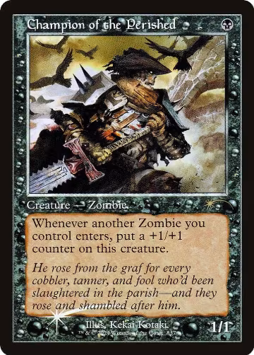 Champion of the Perished (Retro Frame) (837), Secret Lair Drop Series — Magic card price