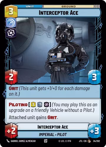 Interceptor Ace (034/262), Jump to Lightspeed — Star Wars card price