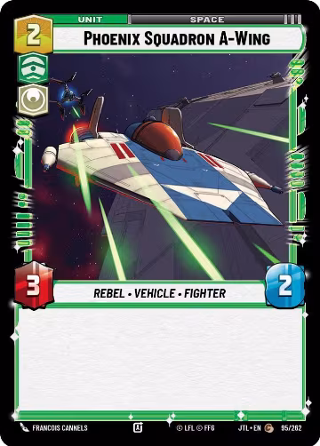 Phoenix Squadron A-Wing (095/262), Jump to Lightspeed — Star Wars card price