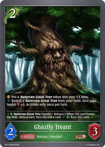Ghastly Treant (PR-178EN), Shadowverse: Evolve Promo Cards — Shadowverse card price