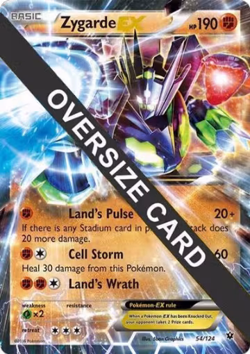 Zygarde EX - 54/124 (054/124), Jumbo Cards — Pokémon card price