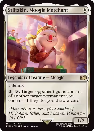 Stiltzkin, Moogle Merchant (34), FINAL FANTASY — Magic card price