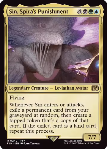 Sin, Spira's Punishment (242), FINAL FANTASY — Magic card price