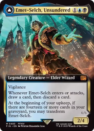 Emet-Selch, Unsundered (Extended Art) (483), FINAL FANTASY — Magic card price