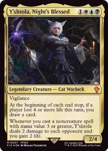 Y'shtola, Night's Blessed (7), Commander: FINAL FANTASY — Magic card price