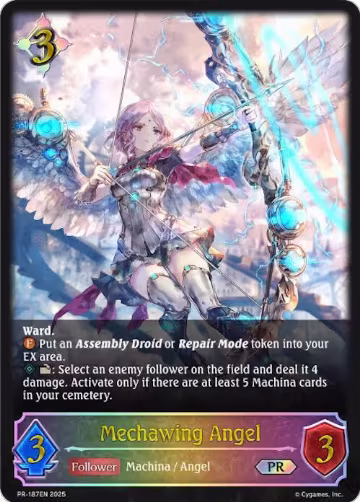 Mechawing Angel (PR-187EN), Shadowverse: Evolve Promo Cards — Shadowverse card price